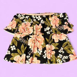 Floral tankini top